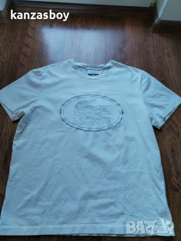 lacoste - страхотна мъжка тениска ХЛ , снимка 4 - Тениски - 50086548