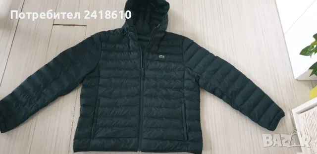Lacoste Mens Size 56 / XL Water Repellent  ОРИГИНАЛ! Мъжко Зимно пухено Яке!, снимка 11 - Якета - 48262956
