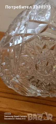 Кристална купа/фруктиера/бонбониера, снимка 5 - Сервизи - 48598749