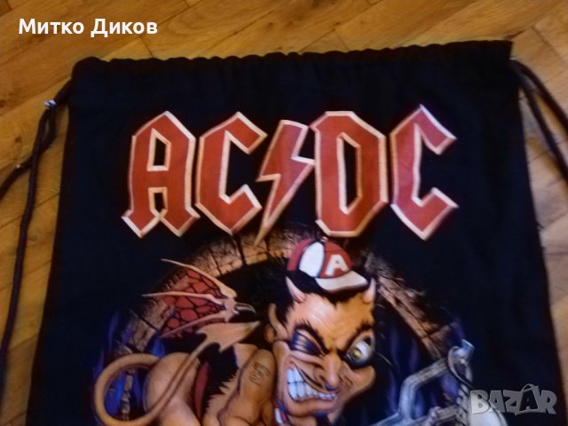 ACDC мешка нова 485х410мм, снимка 2 - Раници - 43258068