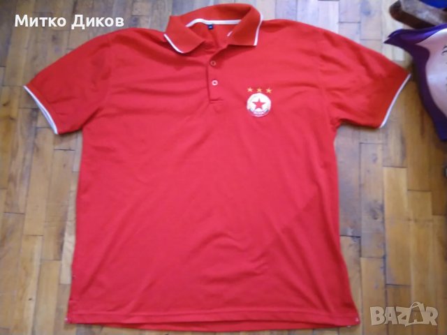 Тениска ЦСКА маркова на Левис размер ХХЛ