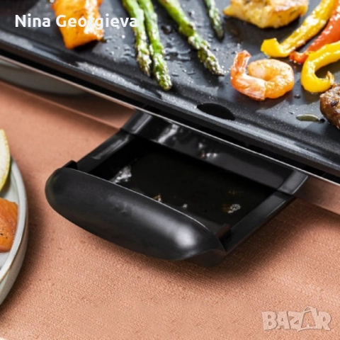 Електрическа скара Royalty Line RL-TP18210 / RL-TP18211, 1800W, Мраморно покритие, 5 нива, Термостат, снимка 6 - Съдове за готвене - 51944203