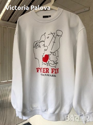 Прекрасна ватирана блуза/ суитчър, снимка 7 - Блузи с дълъг ръкав и пуловери - 27310851