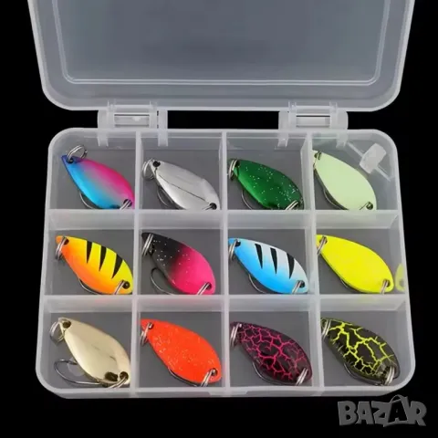 Различни риболовни примамки воблери блесни клатушки , снимка 2 - Такъми - 49545278