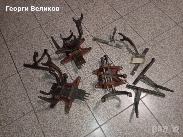 Механизъм превкл.скорости(корпус вилки-паяк).Вилки.