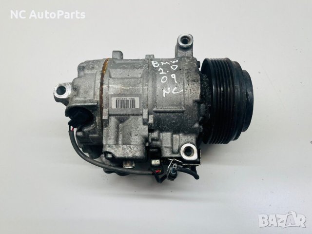 Компресор за климатик за BMW БМВ E90/E91/E60 2.0 д 177 коня N47 Ев-5 6SBU14C 447260-1852 DENSO 2009, снимка 2 - Части - 43986801