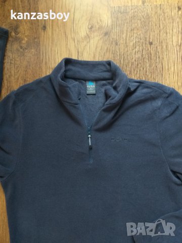Odlo 1/2 ZIP - страхотен мъжки полар С, снимка 3 - Спортни дрехи, екипи - 43186875