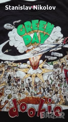 Уникална тениска на Green Day, снимка 2 - Тениски - 32764020