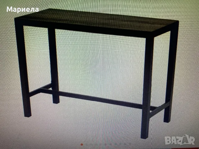 Помощна Маса Cello Lucca, Метална маса 127 х 91 х 52