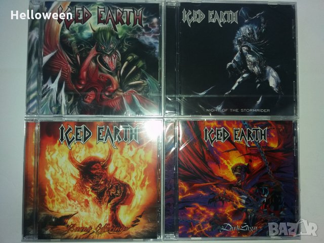 ICED EARTH - оригинални дискове CD-та, снимка 1 - CD дискове - 32309421