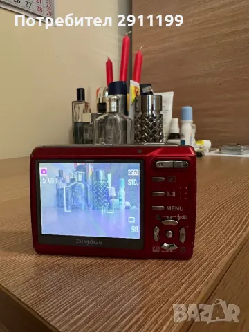 Фотоапарат Konica Minolta 5,0Mp, снимка 3 - Фотоапарати - 50384501