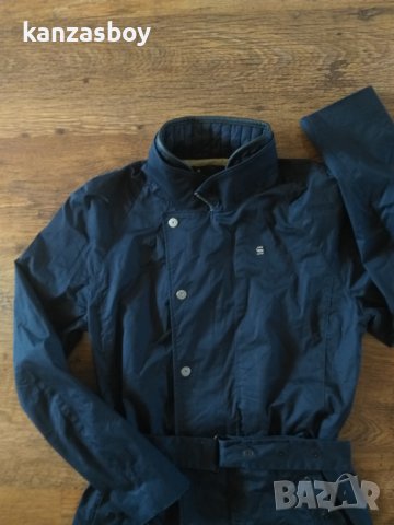 g-star minor long slim trench wmn - страхотен дамски тренч КАТО НОВ, снимка 9 - Якета - 38475326