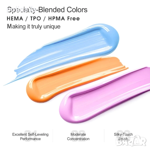 НОВО ! Гел лак Venalisa Vivid spectrum без НЕМА, ТРО и НРМА - 10мл, снимка 3 - Продукти за маникюр - 52301922