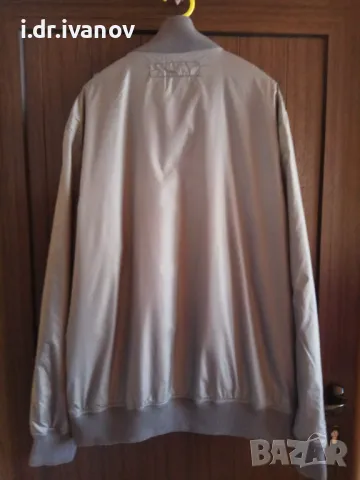 сиво тънко мъжко яке, снимка 2 - Якета - 49118987