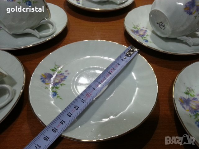 Стар български порцелан чаши за чай , снимка 6 - Антикварни и старинни предмети - 43899619