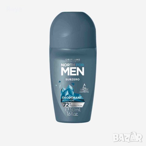 Рол - он дезедорант Nort For Men Subzero 50 ml., снимка 1 - Мъжки парфюми - 43298409