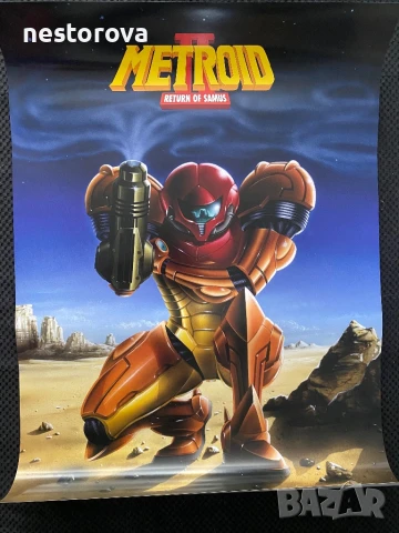 Плакат Metroid MyNintendo Gameboy collection