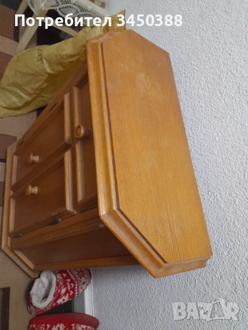 Винтидж шкаф от дърво, снимка 2 - Шкафове - 52449488