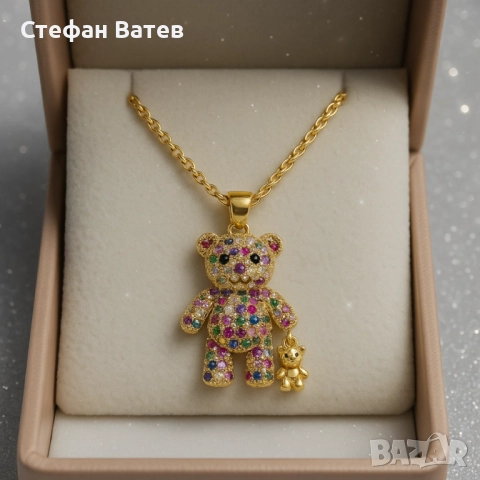 Колие „Мече – цветна магия“