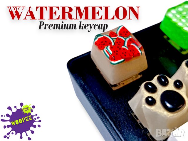 Копчета за механична клавиатура с плодове, Keycap ОЕМ, CherryMX, кийкап + Gift, снимка 3 - Клавиатури и мишки - 43986411