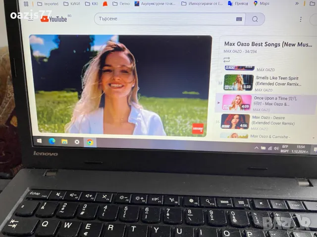 Бърз Лаптоп LENOVO L450 - 12 gb RAM  128 GB  SSD procesor i3 5005u, снимка 3 - Лаптопи за работа - 48177127