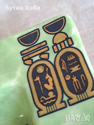 Винтидж пепелник Made in Egypt, снимка 6 - Антикварни и старинни предмети - 38290087
