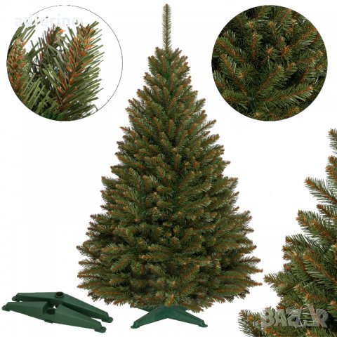 Изкуствена елха, 180 см, първокласен кавказки смърч, Коледно дръвче, Коледна елха, Коледно дърво, снимка 13 - Декорация за дома - 34655934