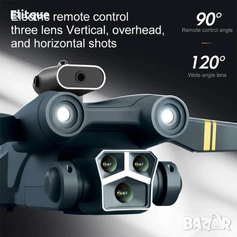 Дрон M3 Max с двойна камера, избягване на препятствия, WiFi FPV, снимка 5 - Дронове и аксесоари - 53252787