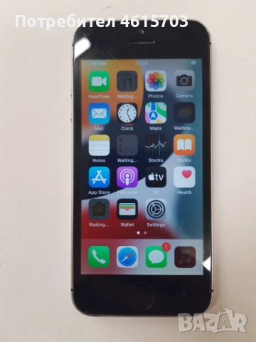 iPhone SE 16 GB - 80 лв. Отключен. Без зарядно., снимка 4 - Apple iPhone - 52280354