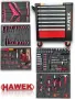 Професионален шкаф с инструменти HAWEK 261 части, снимка 1