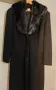 Дълго черно палто, XL, снимка 2