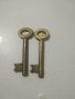 Стари бронзови ключове - 6647, снимка 1 - Други ценни предмети - 27264622
