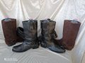 мото тиин боти, УНИСЕКС БОТУШИ черни, 42 - 43, BIKER BOOTS, рокер боти, чопър, хард, снимка 6