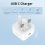 Ново 20W USB-C зарядно + кабел за iPhone 15/16 и iPad Pro - 3 броя, снимка 2