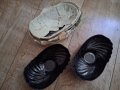 Черно стъкло 6 бр. купучки/чинийки, снимка 3