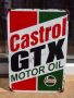Метална табела кола Castrol GTX Кастрол моторно масло реклама смяна масла, снимка 1