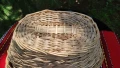 Кошница и панер плетени от ратан, снимка 7