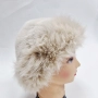 Дамска пухкава зимна шапка от изкуствен косъм, снимка 3
