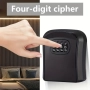 Сейф за ключове с 4 цифрен код за Airbnb/Booking.com/гараж/хотел/офис/къща, снимка 3