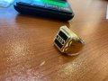 Мъжки златен пръстен ауди 6,3, снимка 1 - Пръстени - 43233298