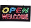 Светеща табела OPEN WELCOME, снимка 3