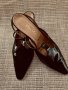 MAX MARA луксозни сандали slingback оригинал, снимка 1 - Дамски елегантни обувки - 37407463