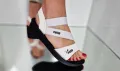 Puma дамски бели сандали , снимка 4