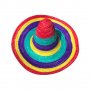 3108 Цветна мексиканска шапка сомбреро, снимка 5