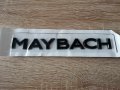 черен надпис Майбах Maybach 