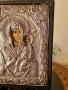 Чудесна антикварна сребърна икона със сертификат и маркировка , снимка 4