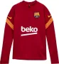 Nike Y NK FC BARCELONA STRIKE DRY - юношеска футболна блуза 137-147см., снимка 2