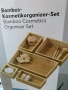 Комплект бамбукови органайзери 5 бр., снимка 3