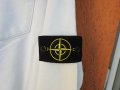 Мъжка бяла ватирана блуза суитшърт STONE ISLAND (L), снимка 4