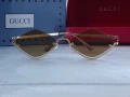 GUCCI дамски слънчеви очила ромб 2 цвята черни кафяви, снимка 14